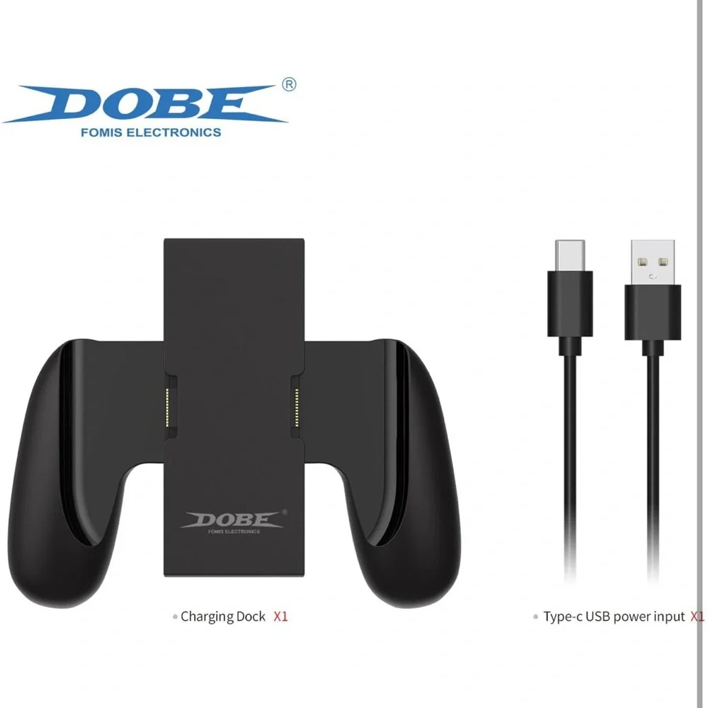 Dobe Charger Grip for N-Switch 2 Joy-Con Controller Comfort Gamepad Play